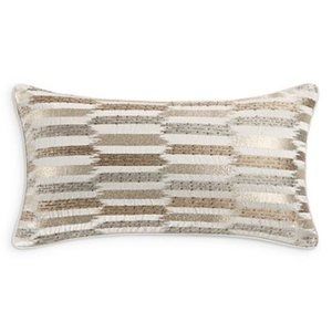 Hudson Park Painterly Decorative Pillow 12"x22"
